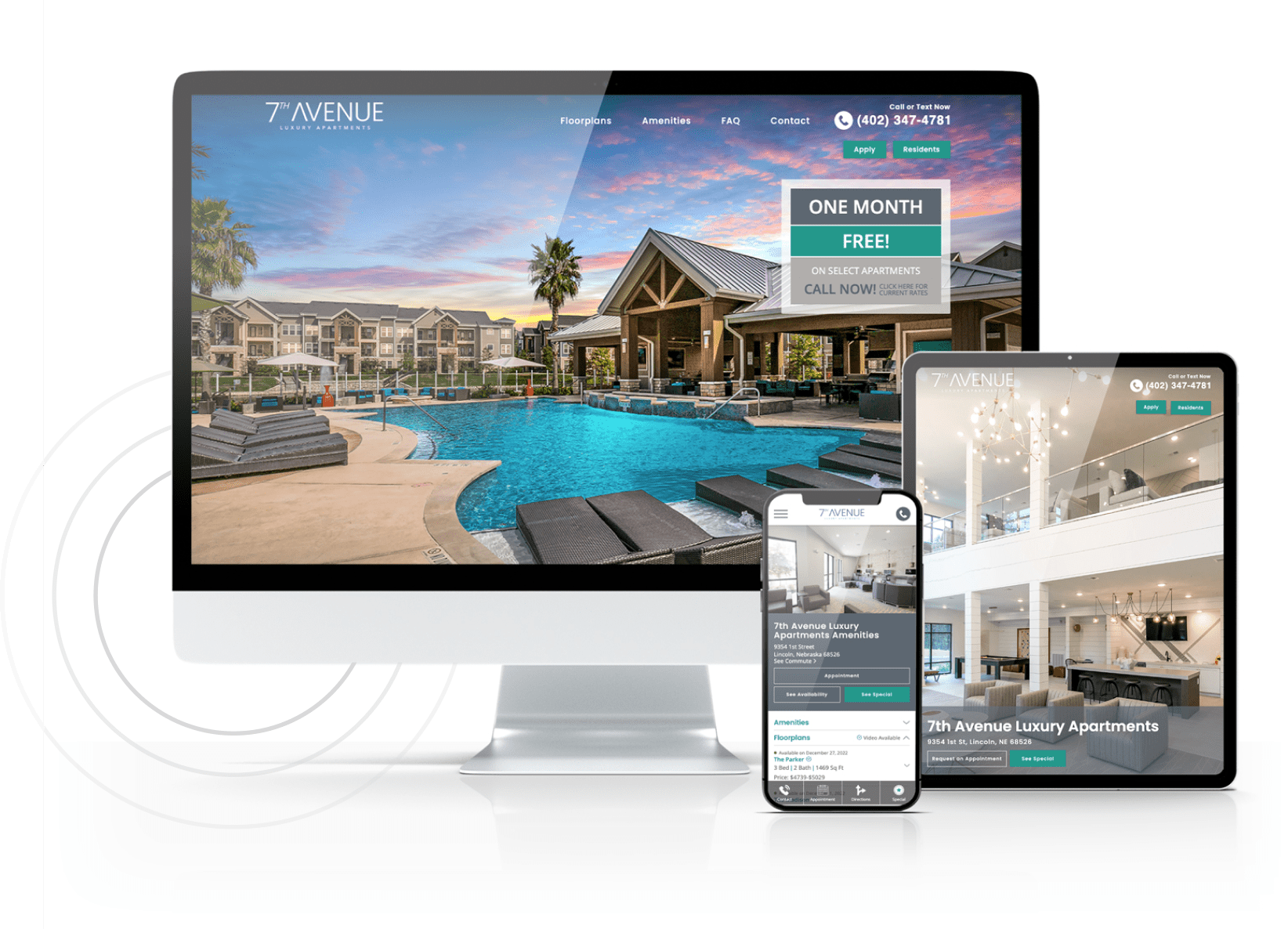 Multifamily Apartment Website Design & SEO RentVision